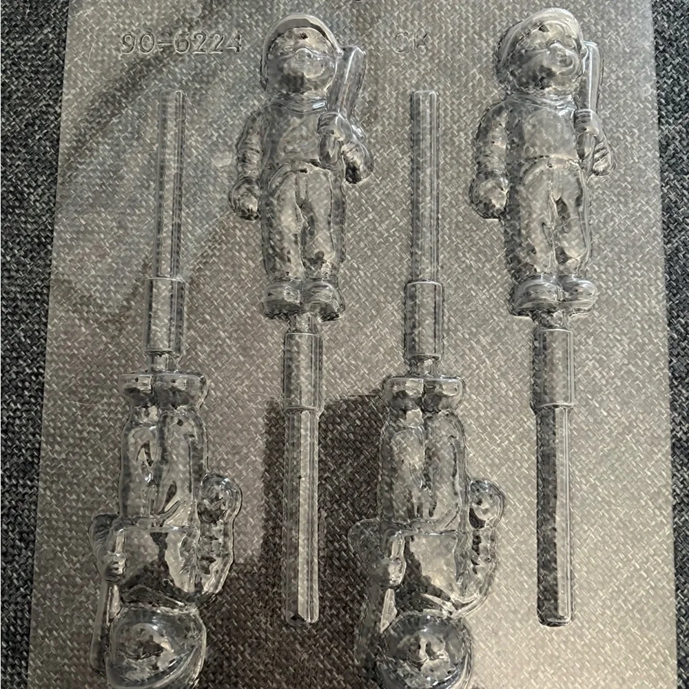 Bundle of Plastic Chocolate Candy Lollipop Molds